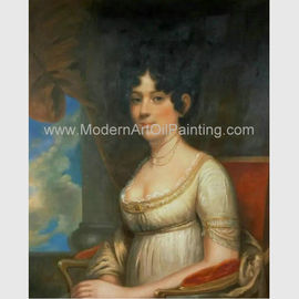 Noblewoman Oil Painting Reproduksi Seni Potret Klasik yang Dilukis dengan Tangan di atas kanvas