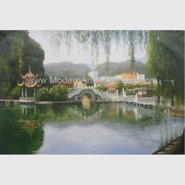 Lukisan Minyak Claude Monet yang Dilukis dengan Tangan Lukisan Minyak Lanskap Cina
