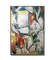 Hand Painted Pattern Abstrak Seni Lukisan Kanvas Perbatasan 5cm Untuk Dekorasi