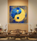 Handpainted Kanvas Seni Modern Lukisan Minyak Cat Feng Shui Untuk Dekorasi Kabinet