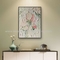 Lukisan Bunga Modern Bertekstur Kanvas Handpainted Untuk Dekorasi Interior