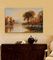 Lukisan Pemandangan Minyak Asli River Sunrise Horizontal 50 cm x 60 cm